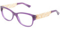 Dolce & Gabbana DG 3185 Eyeglasses 2677 Opal Violet 53-16-140