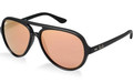 Ray Ban RB 4125 Sunglasses 601SZ2 Matte Blk 59-13-140