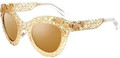 Dolce & Gabbana DG 2134 Sunglasses 02/F9 Antique Gold 47-26-140