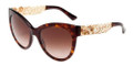 Dolce & Gabbana DG 4211 Sunglasses 502/13 Havana 54-19-140