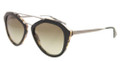 PRADA PR 12QS Sunglasses ROK4M1 Blk Wht Havana 54-18-135