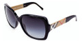 BURBERRY BE 4160 Sunglasses 34338G Blk 58-17-135