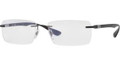 Ray Ban RX 8724 Eyeglasses 1128 Sand Gunmtl 54-17-140