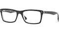 Ray Ban RX 5287 Eyeglasses 2034 Top Blk On Transp 52-18-140