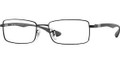 Ray Ban RX 6286 Eyeglasses 2509 Shiny Blk 52-17-140