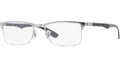 Ray Ban RX 8413 Eyeglasses 2538 Palladium 52-18-145