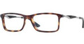 Ray Ban RX 7023 Eyeglasses 2012 Havana 53-17-145