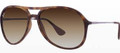 Ray Ban RB 4201 Sunglasses 865/13 Rubber Havana 59-15-145