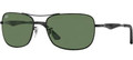 Ray Ban RB 3515 Sunglasses 006/9A Matte Blk 58-17-140
