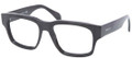 PRADA PR 19QV Eyeglasses 1AB1O1 Blk 51-17-140