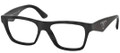 PRADA PR 20QV Eyeglasses 1AB1O1 Blk 50-16-140