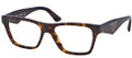 PRADA PR 20QV Eyeglasses 2AU1O1 Havana 50-16-140