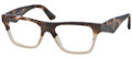 PRADA PR 20QV Eyeglasses ROZ1O1 Br Havana Grad Br 50-16-140
