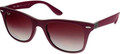 Ray Ban RB 4195 Sunglasses 60874Q Metallic Violet 52-20-150