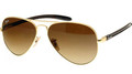 Ray Ban RB 8307 Sunglasses 112/85 Matte Gold 58-14-140