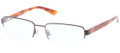 RALPH LAUREN PH 1143 Eyeglasses 9265 Semi Shiny Dark Br 53-17-140