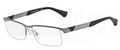 EMPORIO ARMANI EA 1014 Eyeglasses 3003 Matte Gunmtl 53-17-140