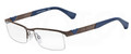 EMPORIO ARMANI EA 1014 Eyeglasses 3049 Matte Br 55-17-140