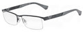 EMPORIO ARMANI EA 1014 Eyeglasses 3051 Matte Blk 55-17-140