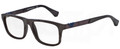 EMPORIO ARMANI EA 3029 Eyeglasses 5210 Br Rubber 52-17-140