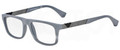 EMPORIO ARMANI EA 3029 Eyeglasses 5211 Grey Rubber 52-17-140