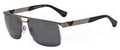 EMPORIO ARMANI EA 2014 Sunglasses 300387 Matte Gunmtl 58-16-135