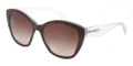Dolce & Gabbana DG 4220 Sunglasses 279513 Havana/Pearl Wht/Crystal 55-17-140