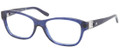 RALPH LAUREN RL 6113Q Eyeglasses 5033 Dark Blue Transp 54-17-140