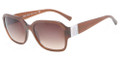 GIORGIO ARMANI AR 8022HF Sunglasses 515513 Br Fabric 54-19-140