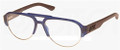 ARMANI EXCHANGE AX 1011 Eyeglasses 8101 Matte Marine Tran/Satin Slv 54-16-140