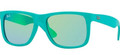 Ray Ban RB 4165 Sunglasses 60903R Turq Rubber 51-16-145