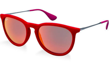 ray ban red velvet sunglasses