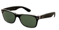 Ray Ban RB 2132 Sunglasses 605258 Blk On 55-18-145