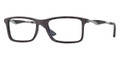 Ray Ban RX 7023 Eyeglasses 5258 Top Br On Matte Blk 55-17-145