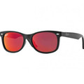 Ray Ban RJ 9052S Sunglasses 100S6Q Matte Blk 47-15-125