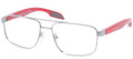 PRADA SPORT PS 56EV Eyeglasses 5AV1O1 Gunmtl 53-16-140