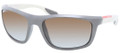PRADA SPORT PS 04PS Sunglasses SL96E1 Grey Shiny 62-19-130