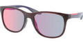 PRADA SPORT PS 03OS Sunglasses SL89Q1 Bordeaux Shiny 55-18-140