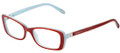 TIFFANY TF 2095 Eyeglasses 8166 Red/Shot/Blue 51-17-140