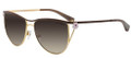 EMPORIO ARMANI EA 2022 Sunglasses 306913 Br/Turtledove 55-14-140