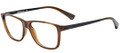 EMPORIO ARMANI EA 3025 Eyeglasses 5073 Br Transp 54-15-140