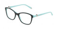 TIFFANY TF 2081 Eyeglasses 8055 Blk/Blue 53-17-140