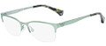 EMPORIO ARMANI EA 1019 Eyeglasses 3075 Matte Grn 52-17-140