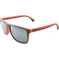 EMPORIO ARMANI EA 4033 Sunglasses 52336G Grey/Rubber Orange 56-17-140