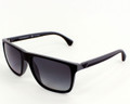 EMPORIO ARMANI EA 4033 Sunglasses 5229T3 Blk/Grey Rubber 56-17-140