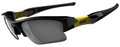 Oakley Flak Jacket Xlj 9009 Sunglasses 12-791 Polished Black