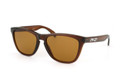 Oakley Frogskins 9013 Sunglasses 24-303 Polished Rootbeer