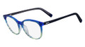 EMILIO PUCCI EP2701 Eyeglasses 469 Labirinto On Grad Blue 51-17-135