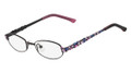 MARCHON M-LAYLA Eyeglasses 019 Wild Blkberry Burst 43-17-120