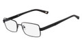 MARCHON M-WALL STREET Eyeglasses 001 Satin Blk 55-18-145